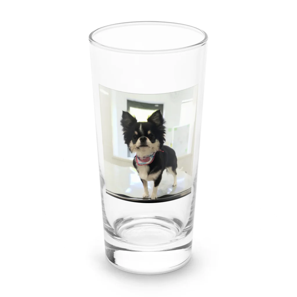 ハピココちゃんねる【グッズ】のハピココちゃんねる【ココア】 Long Sized Water Glass :front