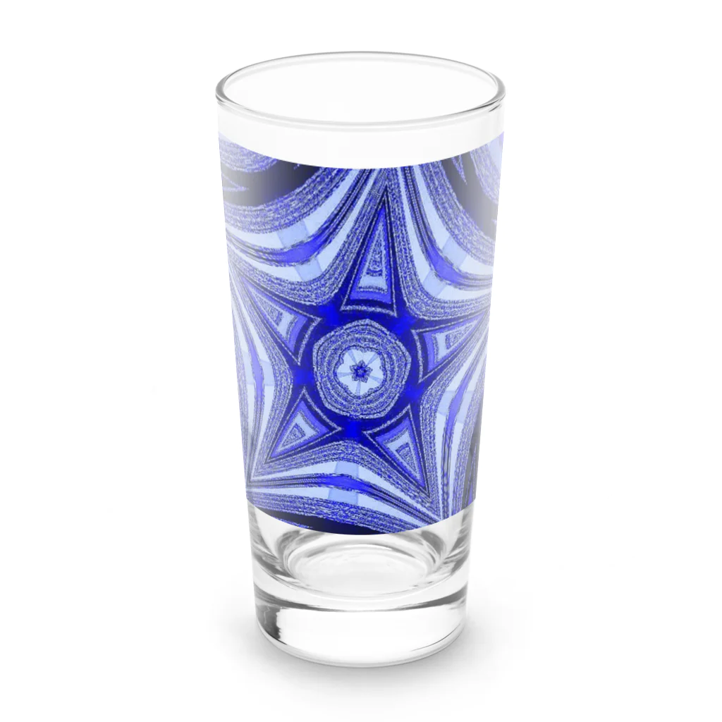 Anna’s galleryのBlue Star Long Sized Water Glass :front