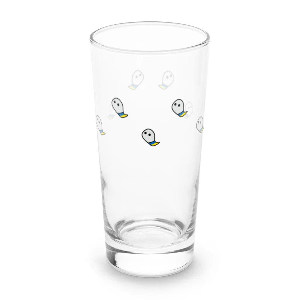 ヨープキャンが気になったの並んだキーウの幽霊 Long Sized Water Glass :front