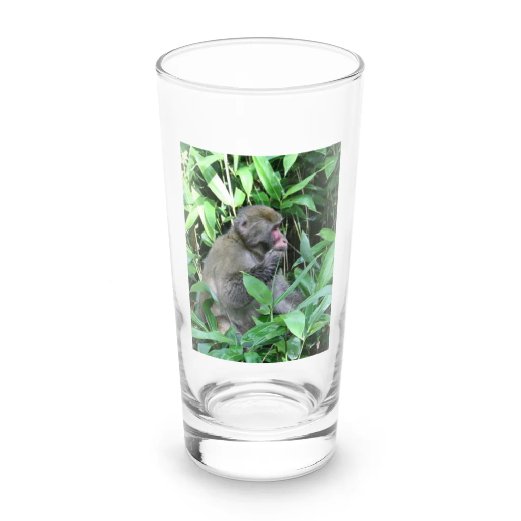 shockerのニホンザルグッズ Long Sized Water Glass :front