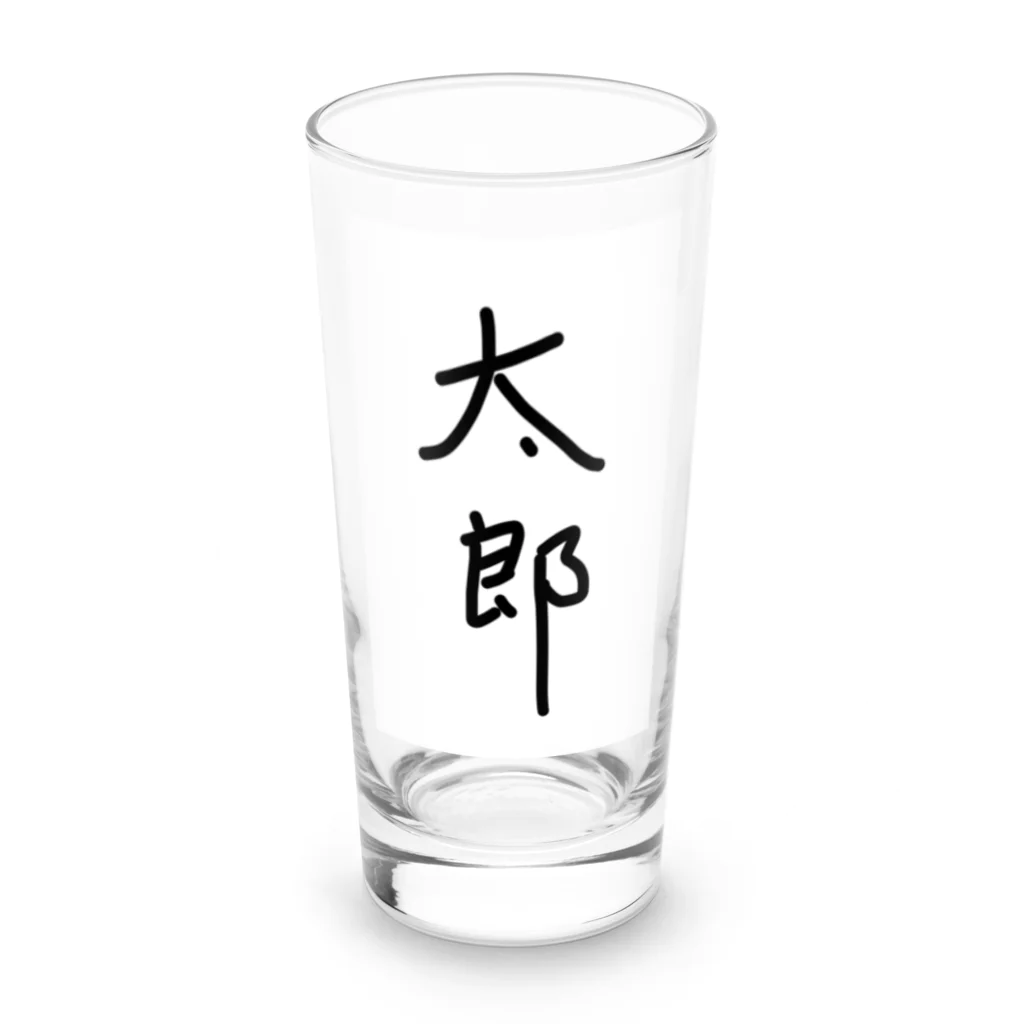 あけちショップの太郎 Long Sized Water Glass :front