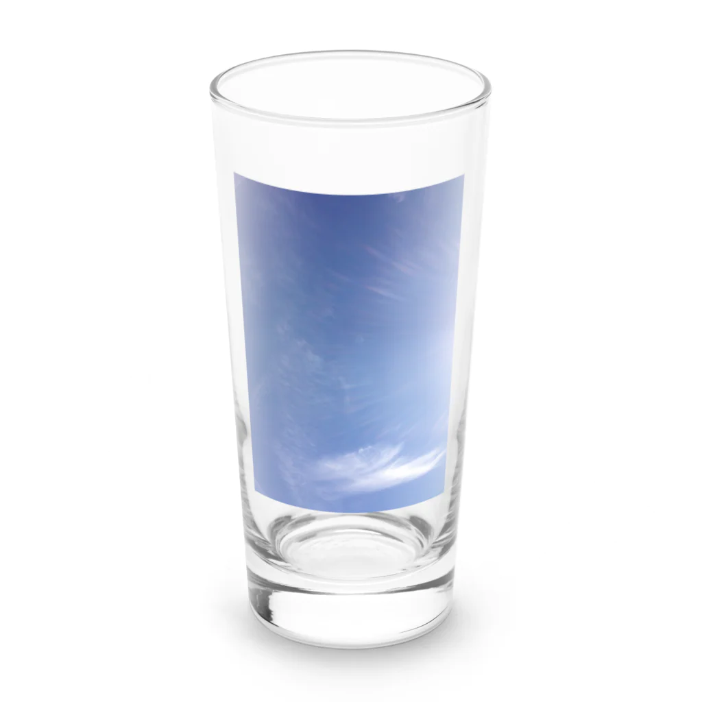 たばすこあまがえるのJumping Whale【空のことば】 Long Sized Water Glass :front