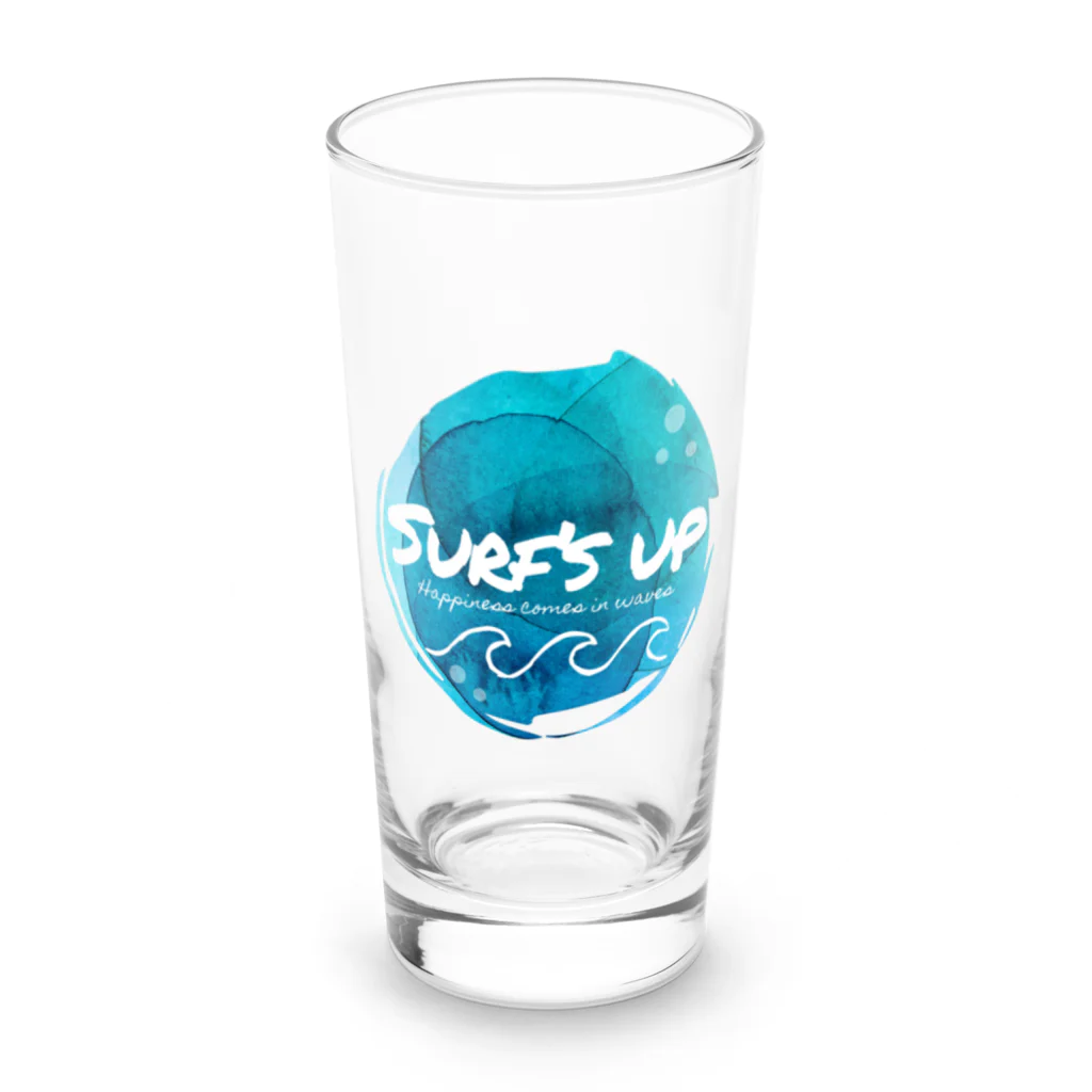 Surf’s up＊オリジナルデザインitemのSurf’s up〜良い波がきた〜オリジナルデザインハット Long Sized Water Glass :front