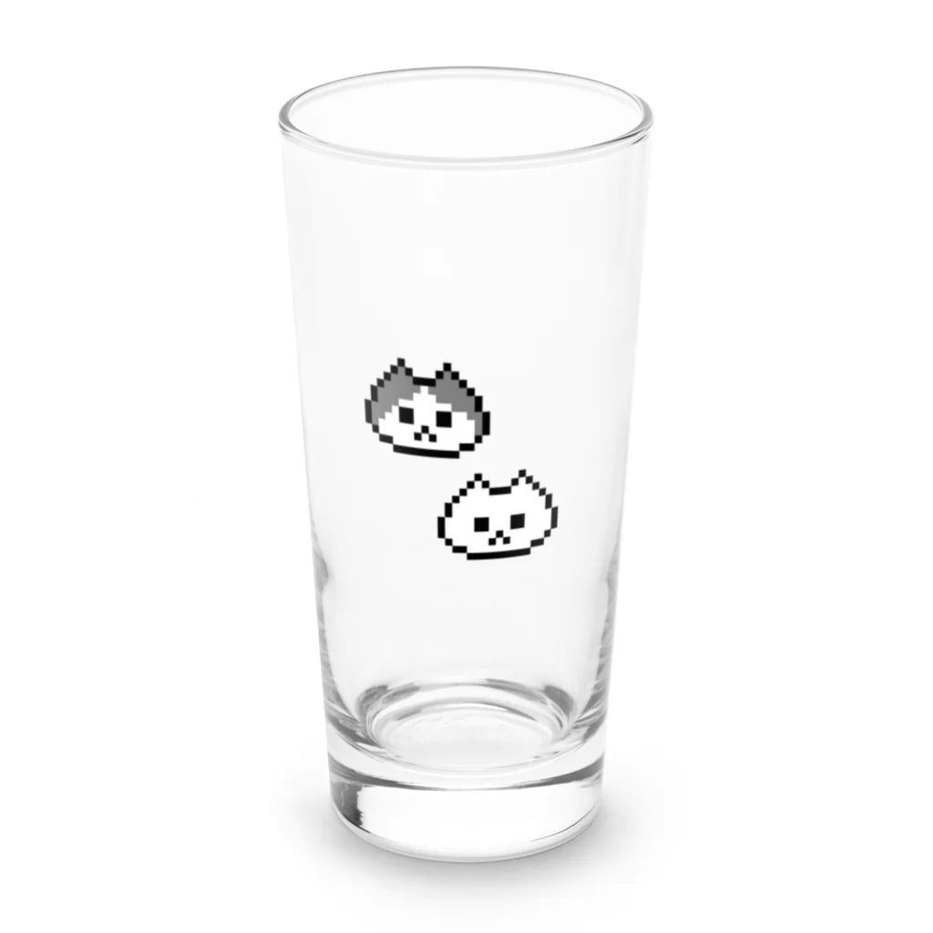 さおぴのただのねこ Long Sized Water Glass :front