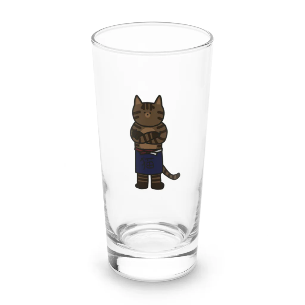 with_puyoの蔵人ネコ Long Sized Water Glass :front