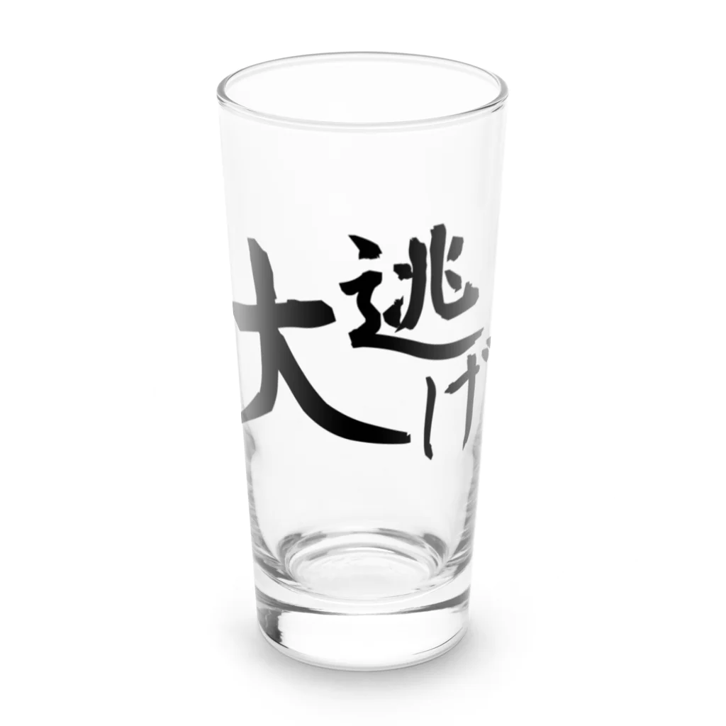 ふじさんの大逃げ Long Sized Water Glass :front