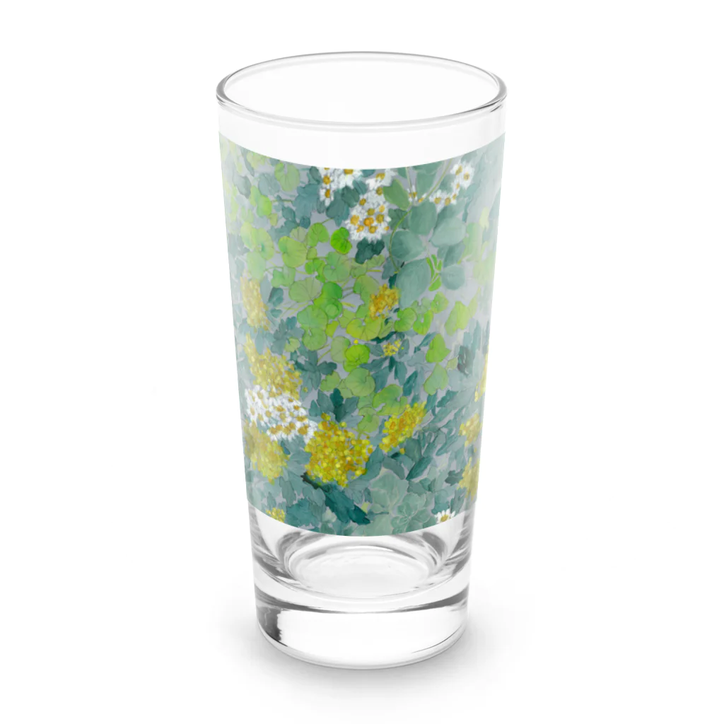 Ayano Ichiyanagiのflower bed Long Sized Water Glass :front