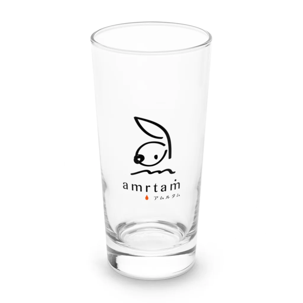 amrtamのアムルタムうさちゃん Long Sized Water Glass :front