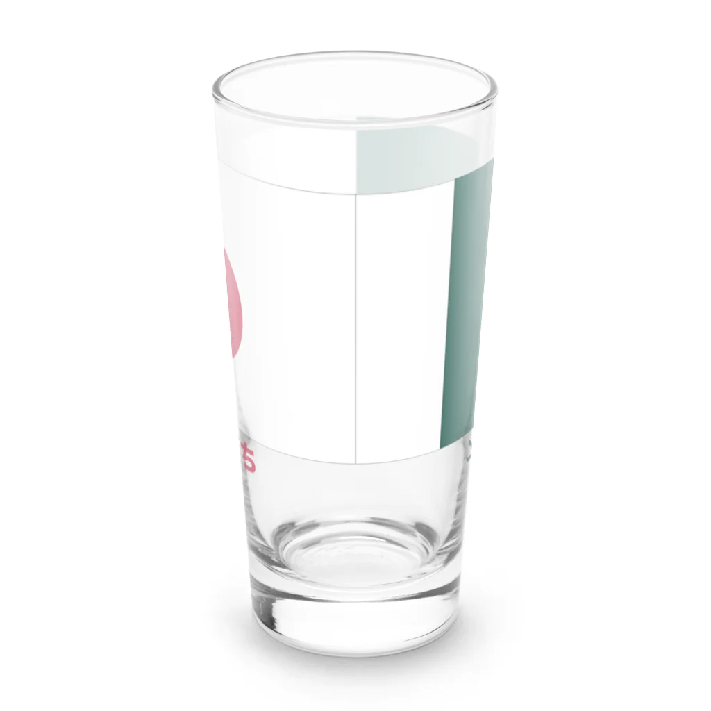 日乃丸本舗のパキスタン緊急支援アイテム！ Long Sized Water Glass :front