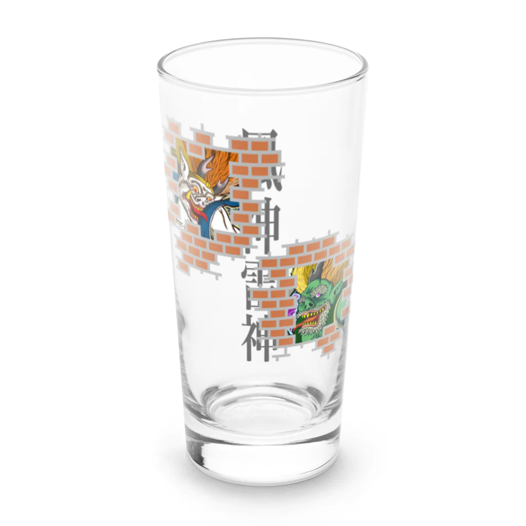 Siderunの館 B2の風神雷神【さいどらん。バージョン】 Long Sized Water Glass :front