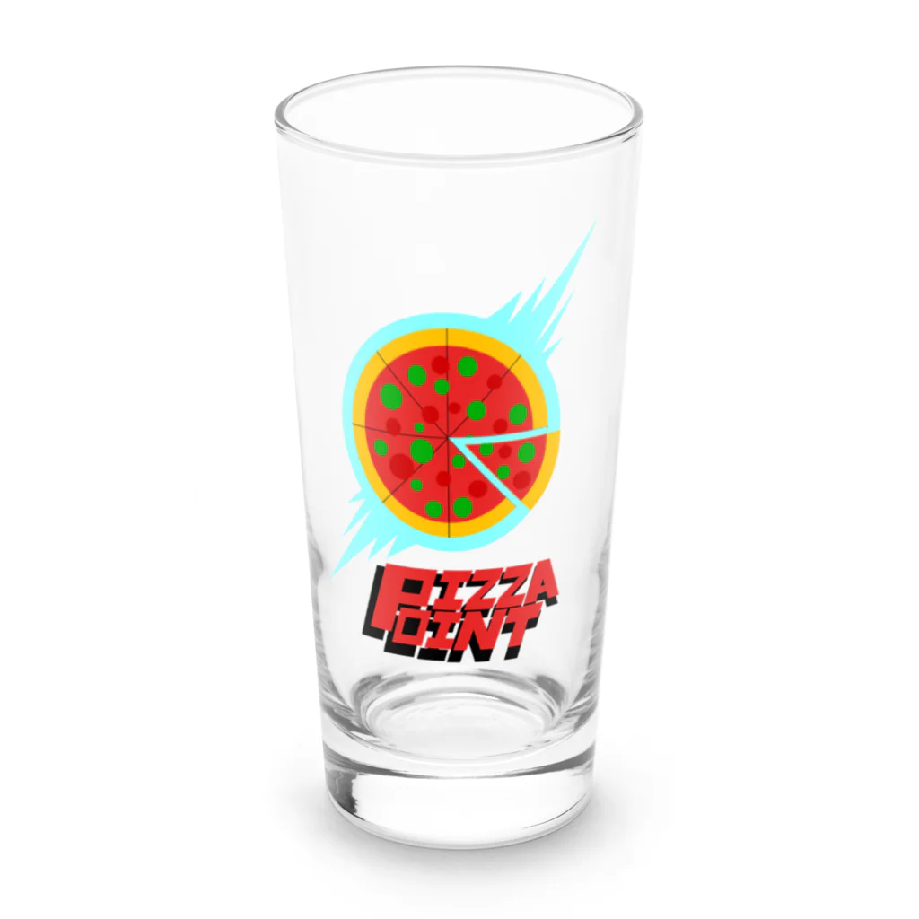 🕷Ame-shop🦇のPizza Point Long Sized Water Glass :front