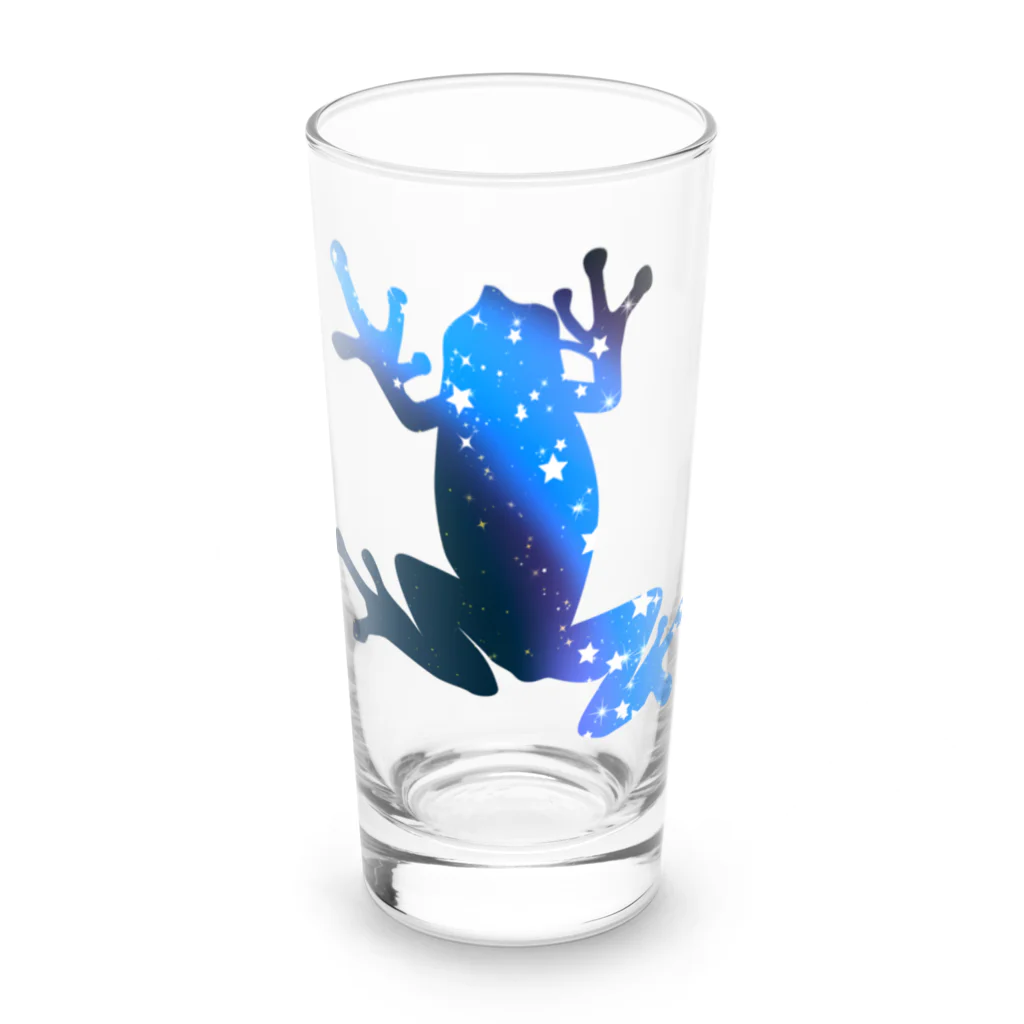 chicodeza by suzuriのスタダーストフロッグ Long Sized Water Glass :front