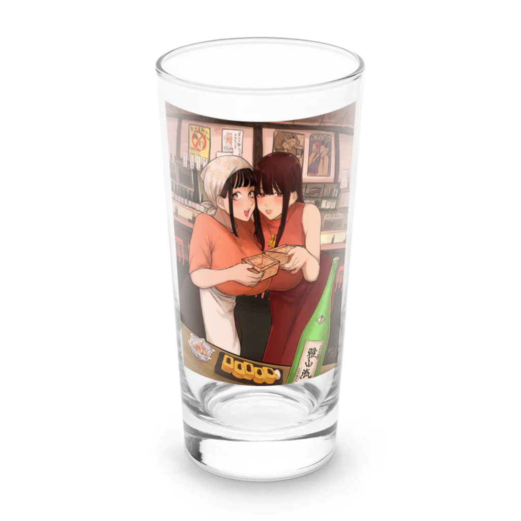 月山　大-yutaka tsukiyamaのうちの子 Long Sized Water Glass :front