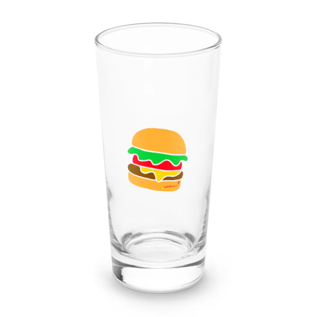 COMPLEX MONSTERのハンバーガー Long Sized Water Glass :front