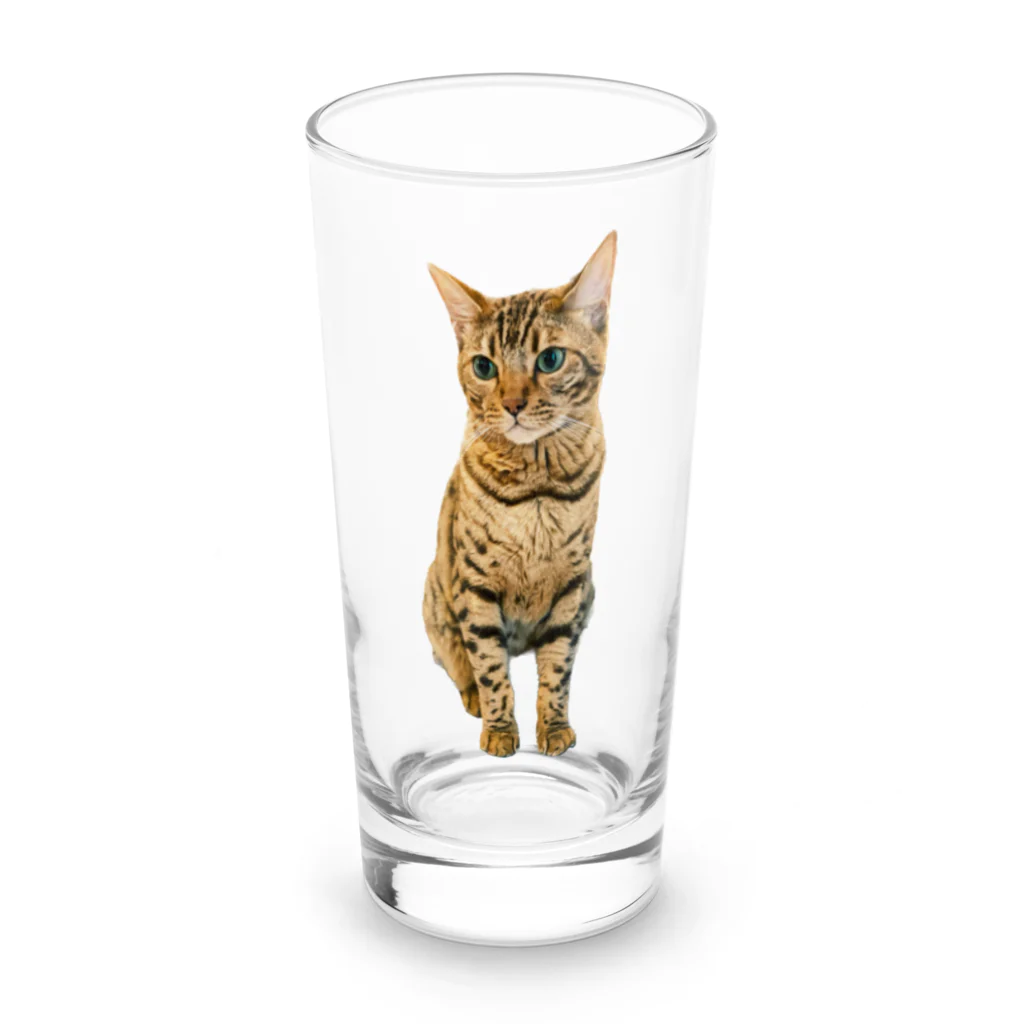 ろべのむぎちゃんグッズ Long Sized Water Glass :front