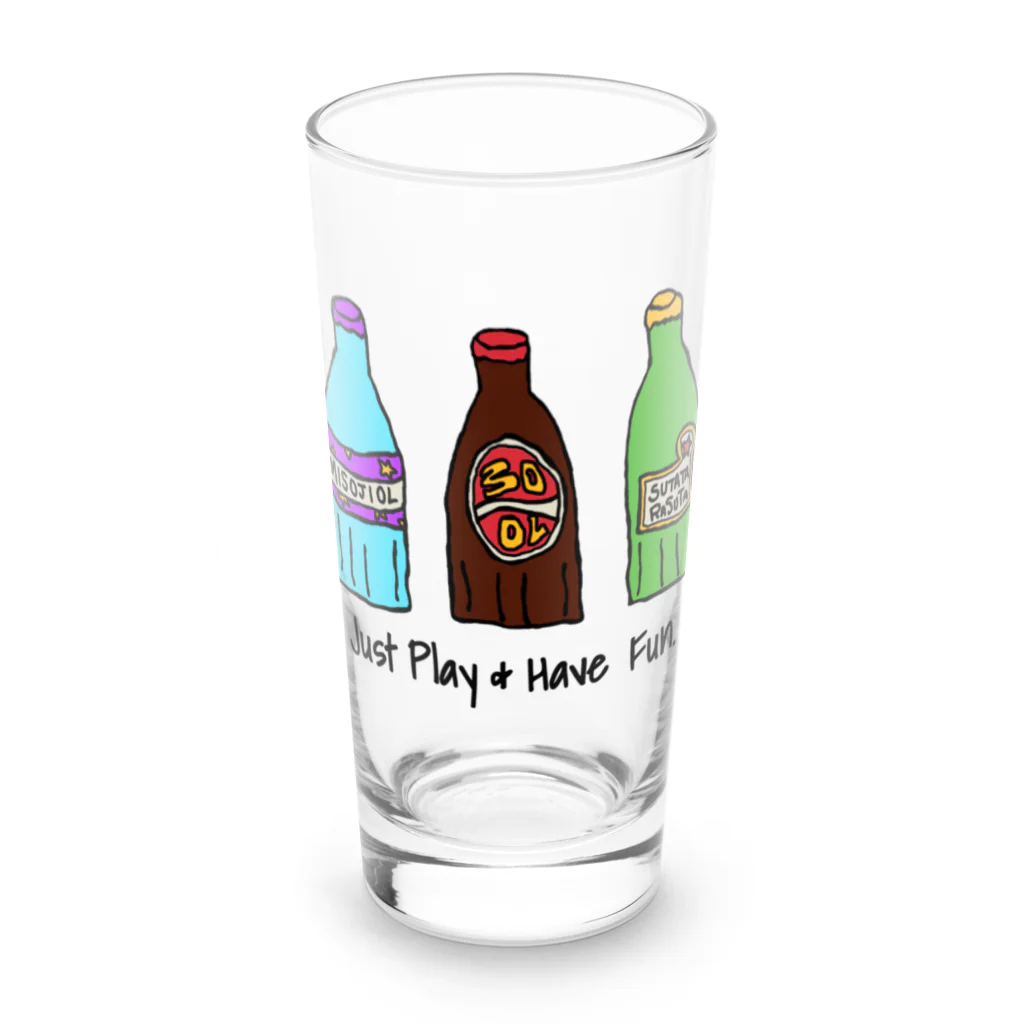 3OOLのJust play & Have fun Long Sized Water Glass :front