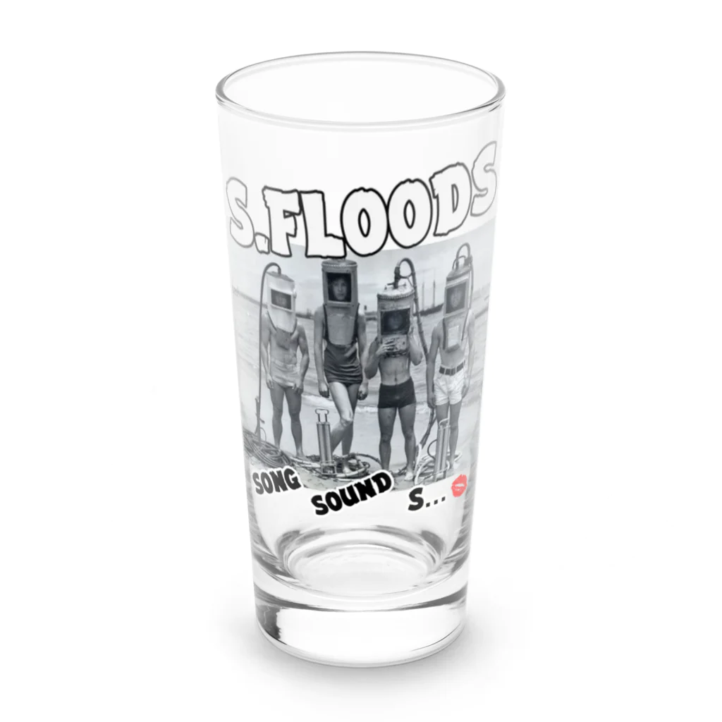 S.FLoods(エスフラ)のS.FLoods(非)公式グッズ笑 Long Sized Water Glass :front