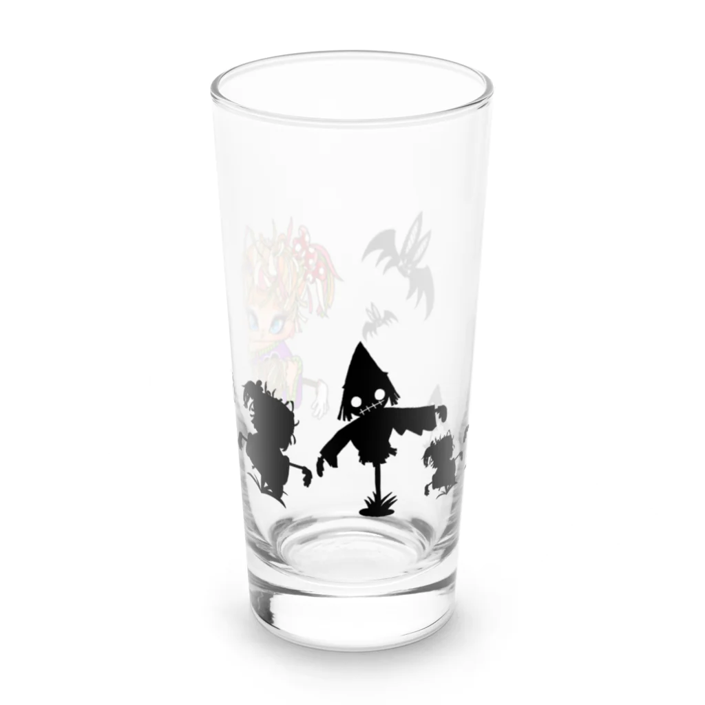 こつめちゃんのおみせのかかしちゃん(スケアクロウ) Long Sized Water Glass :front