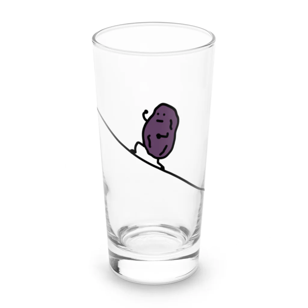 ＋Whimsyのズンズンレーズン Long Sized Water Glass :front