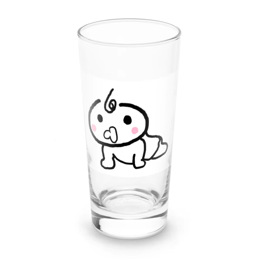 おしりからためいきのばぶヘモちゃん Long Sized Water Glass :front