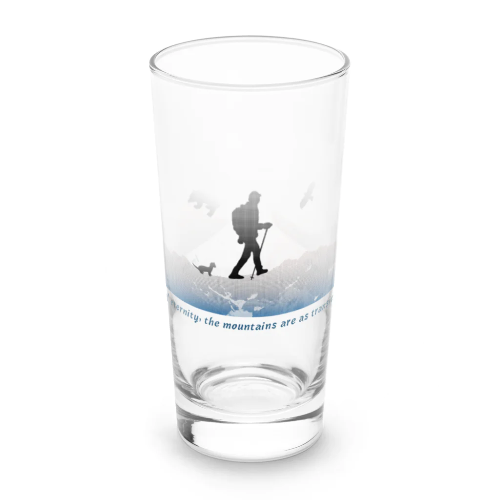 kscotoの穂高稜線 Long Sized Water Glass :front