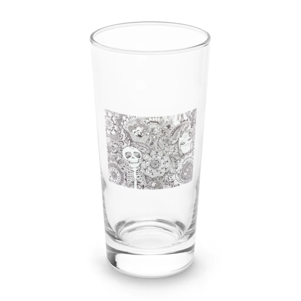 こもくもくの魂の塊 Long Sized Water Glass :front