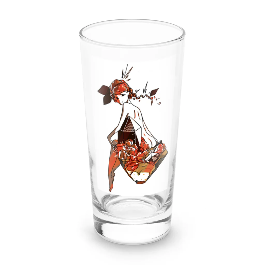 おれのガネちゃんのグッズ Long Sized Water Glass :front