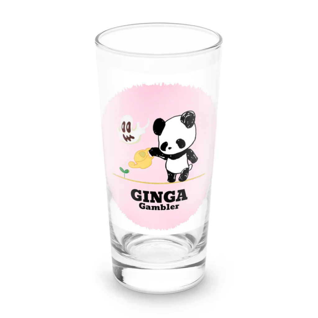 ギャンブラー銀牙👻@🐻の銀牙グッズです Long Sized Water Glass :front