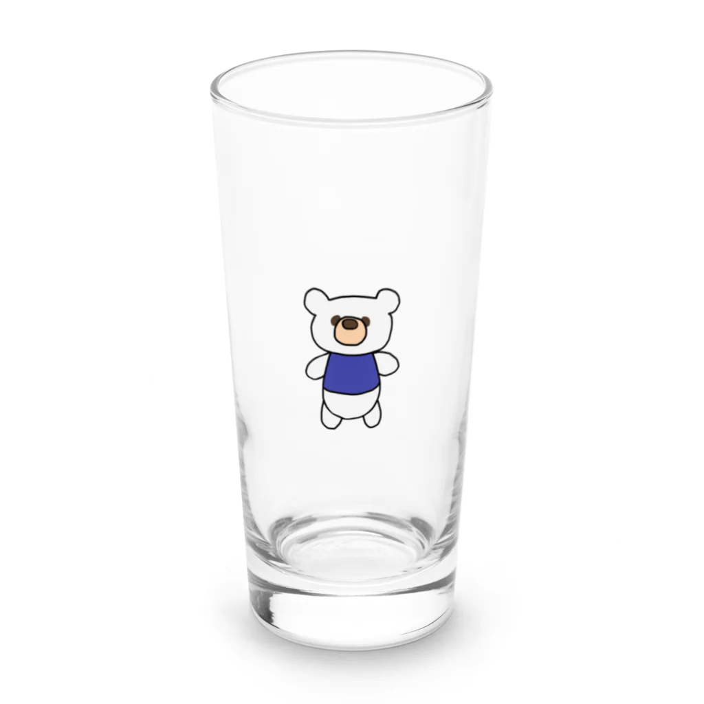 クマのブルくんのクマのブルくん Long Sized Water Glass :front