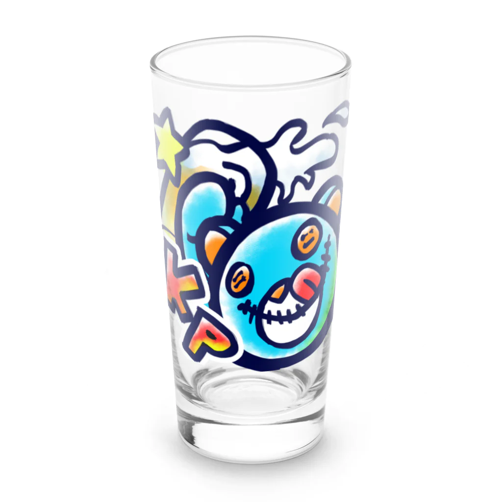 みっつのKPクマグラス Long Sized Water Glass :front