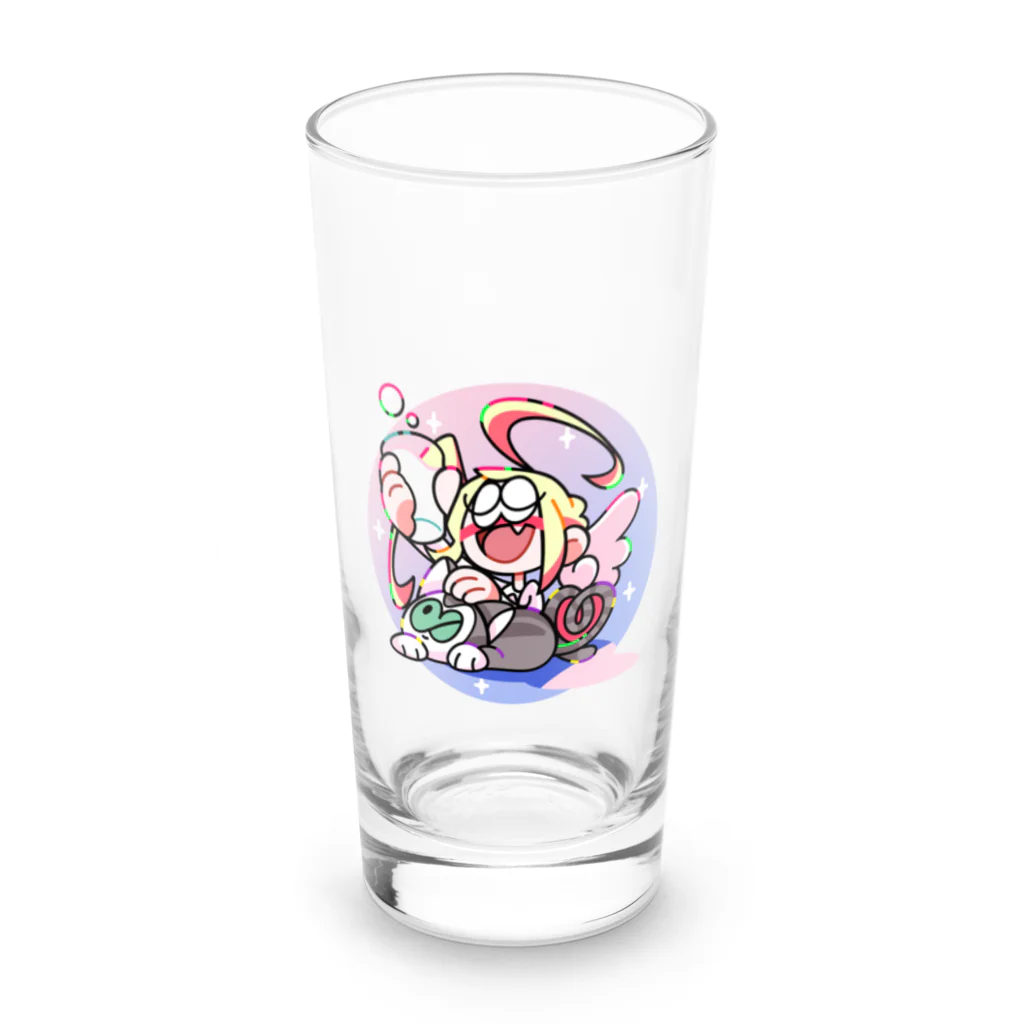 雪原ゆき ໒꒱ Vtuberのよっぱ～ゆきはら Long Sized Water Glass :front