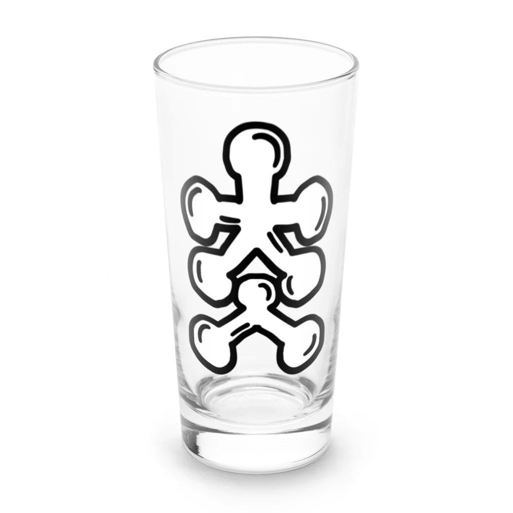 KanakoNezzzの大人大入 Long Sized Water Glass :front