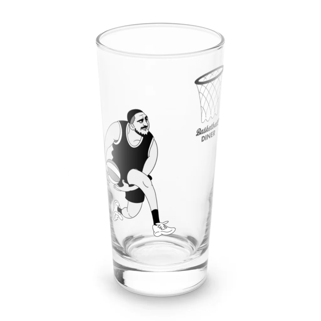 Basketball DinerのBasketball Diner ロゴOT Long Sized Water Glass :front