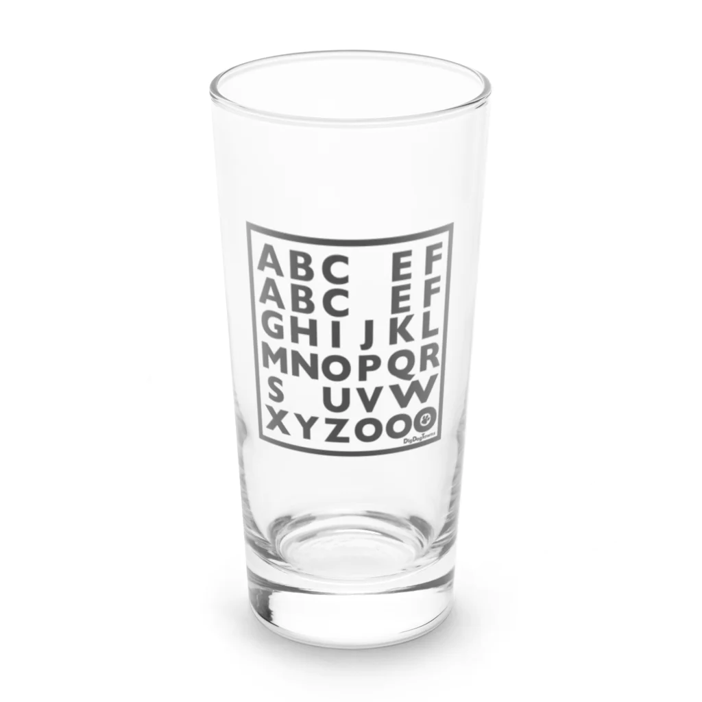  DigDogTowns 「DDT Zoooo」ShopのDDT Zoooo Collection#002 Long Sized Water Glass :front