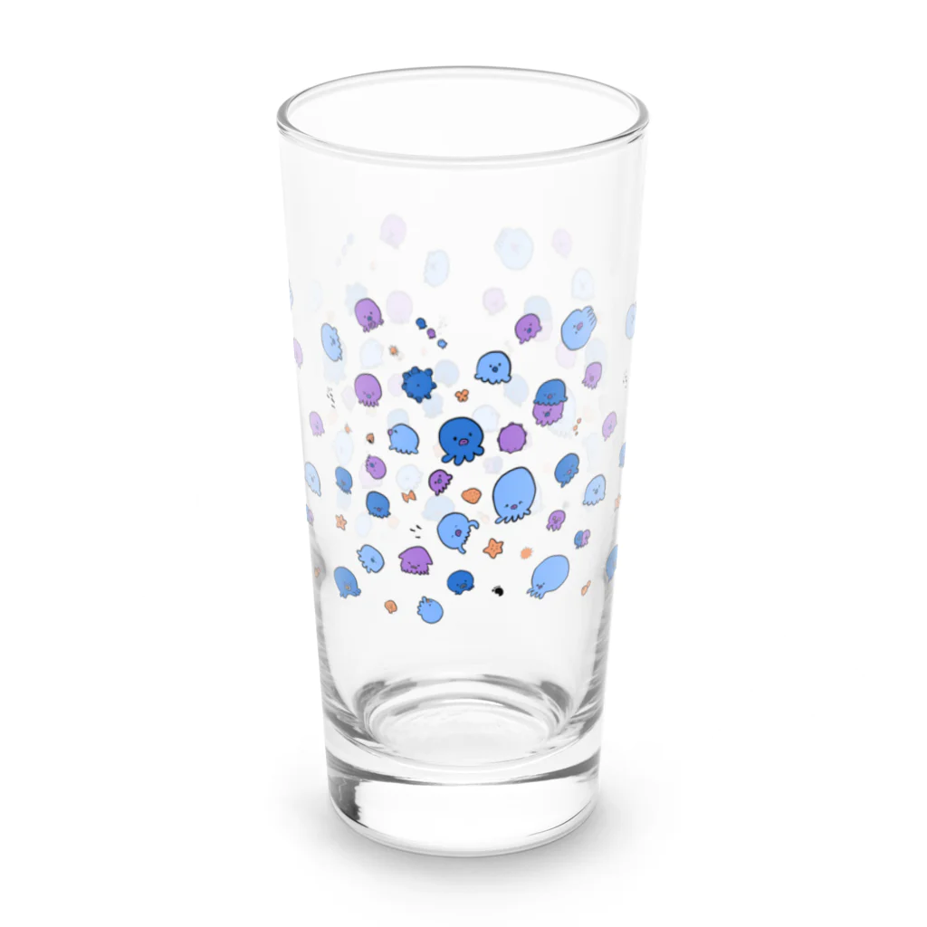 もいたすのたこちゃん Long Sized Water Glass :front