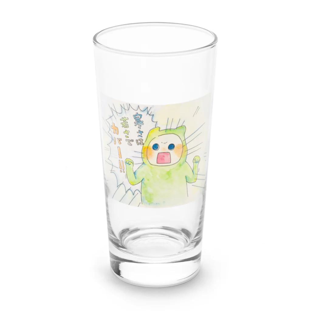 おにくちゃんのサムサワカサ Long Sized Water Glass :front