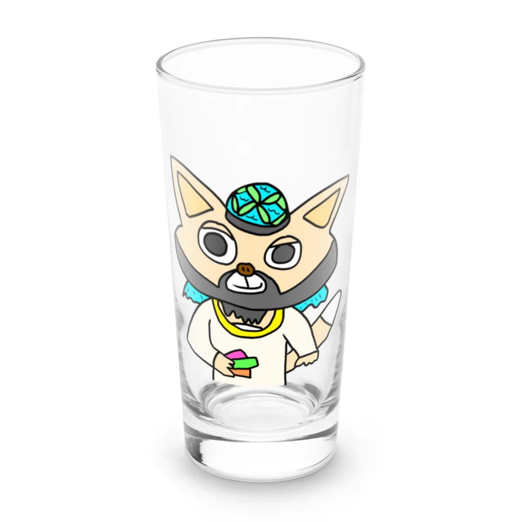 ジェラルド•マック! Gerald Macの石油王じぇら Long Sized Water Glass :front