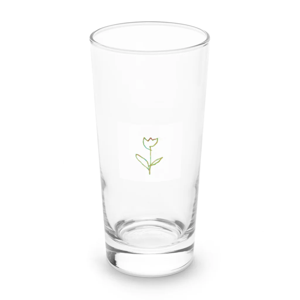 rilybiiの虹色 Tulip Long Sized Water Glass :front