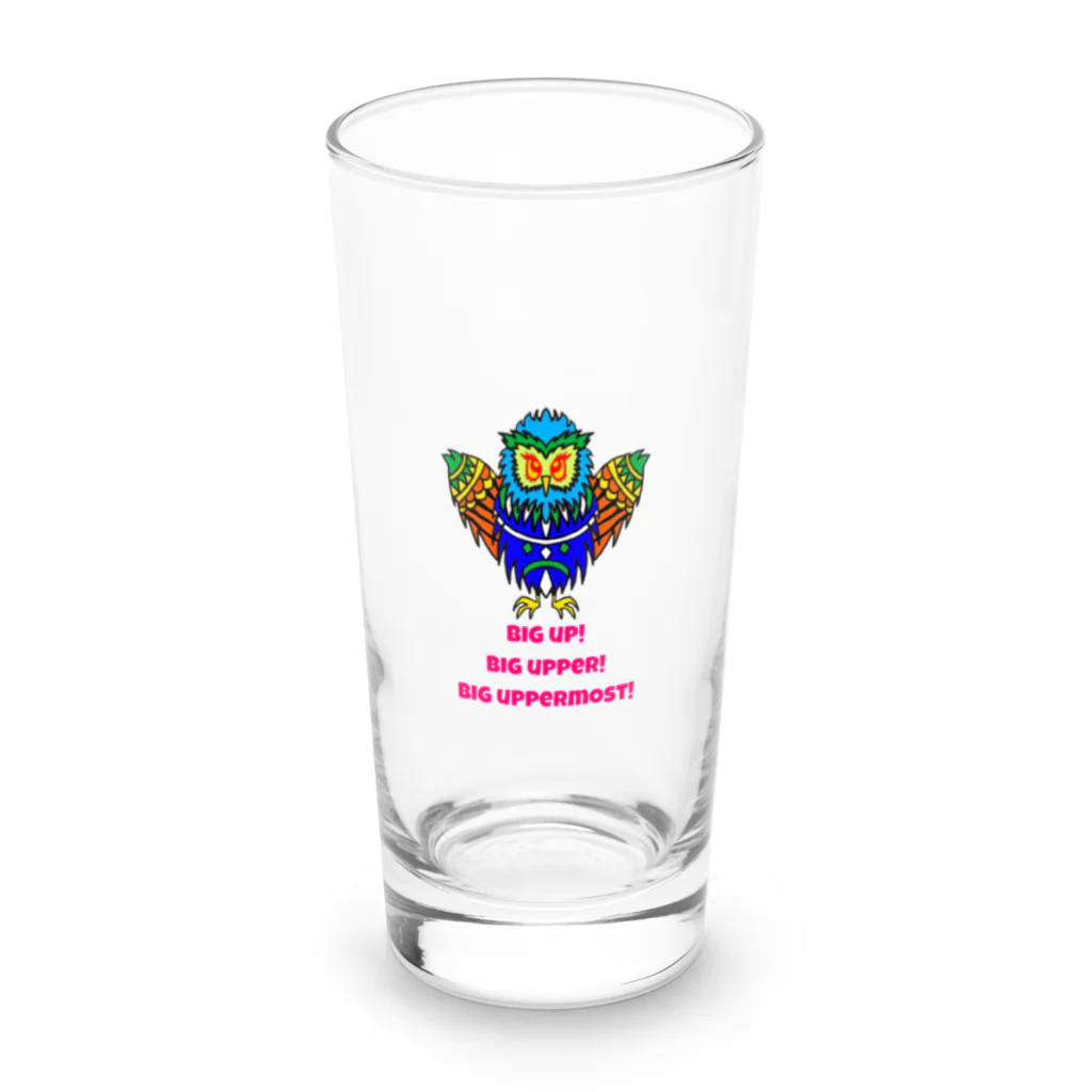 MY★BUDDYの福ちゃん Long Sized Water Glass :front