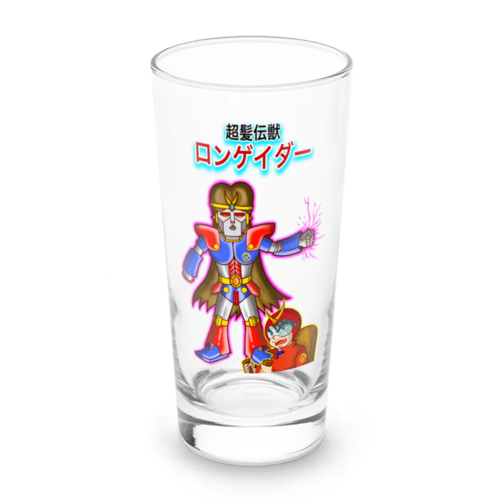 Siderunの館 B2の超髪伝獣(ちょうはつでんじゅう) ロンゲイダー Long Sized Water Glass :front