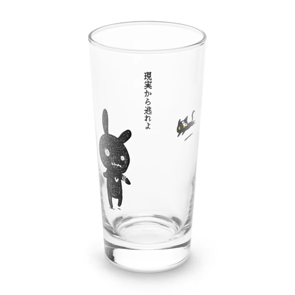 のほほん屋の現実逃避 Long Sized Water Glass :front