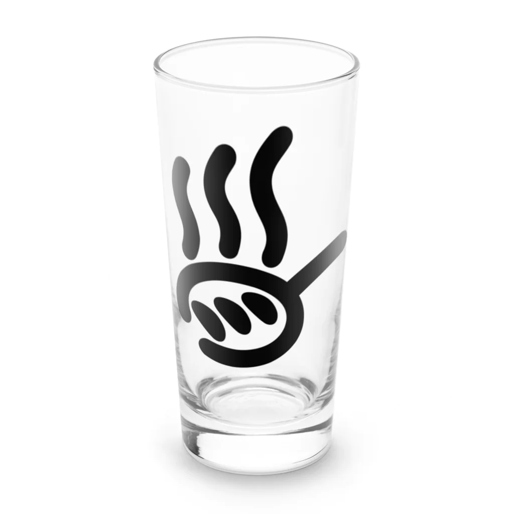 一般社団法人焼き餃子協会の焼き餃子協会シンボル Long Sized Water Glass :front