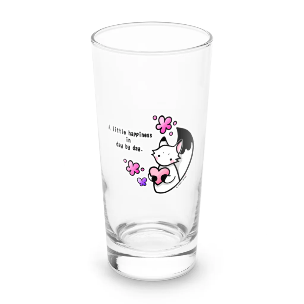 すってんころりん*（レジン雑貨）のすってんころりん*キツネちゃん Long Sized Water Glass :front