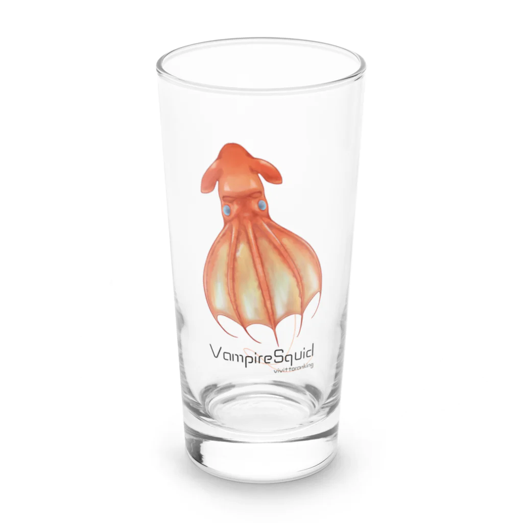 ビビッとランキング【公式】のコウモリダコ ロンググラス Long Sized Water Glass :front