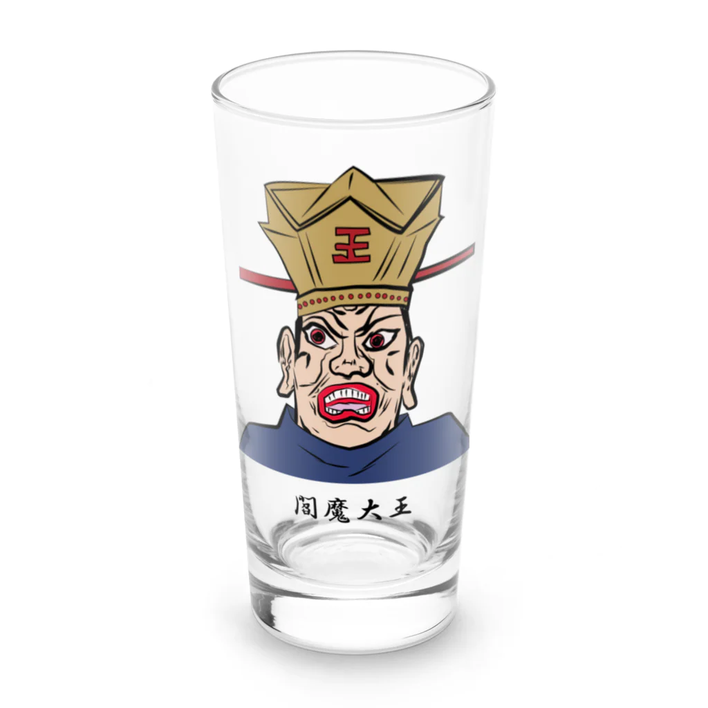 結社黒猫の閻魔大王 Long Sized Water Glass :front