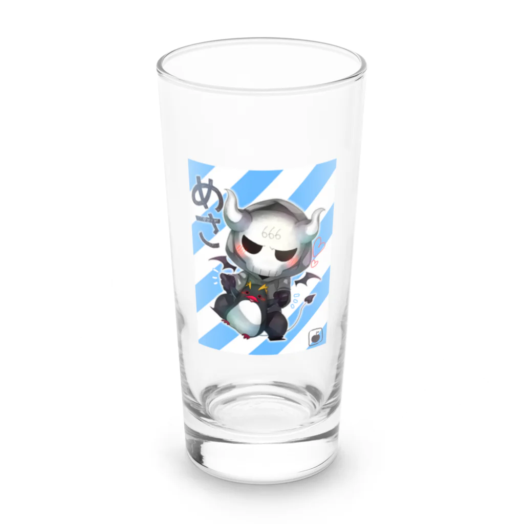 魔界ショップ666コキュートス支店の悪魔めさの禍々しい魔界アイテム Long Sized Water Glass :front