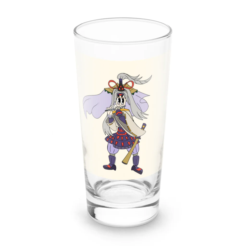 Shiki_Deities🐉🇯🇵の大天狗・牛若丸君 Long Sized Water Glass :front