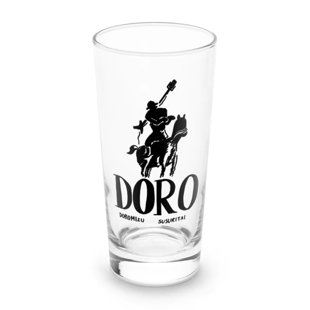 泥水すすり隊 オリジナルグッズの天草てっきゅう作 オリジナルグラス Long Sized Water Glass :front