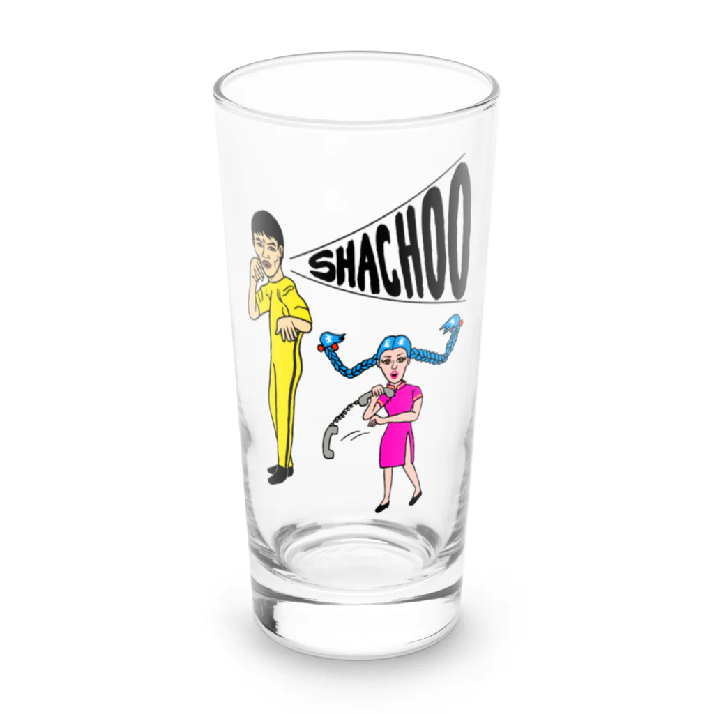 P-STYLEのシャチョー！(社長) Long Sized Water Glass :front