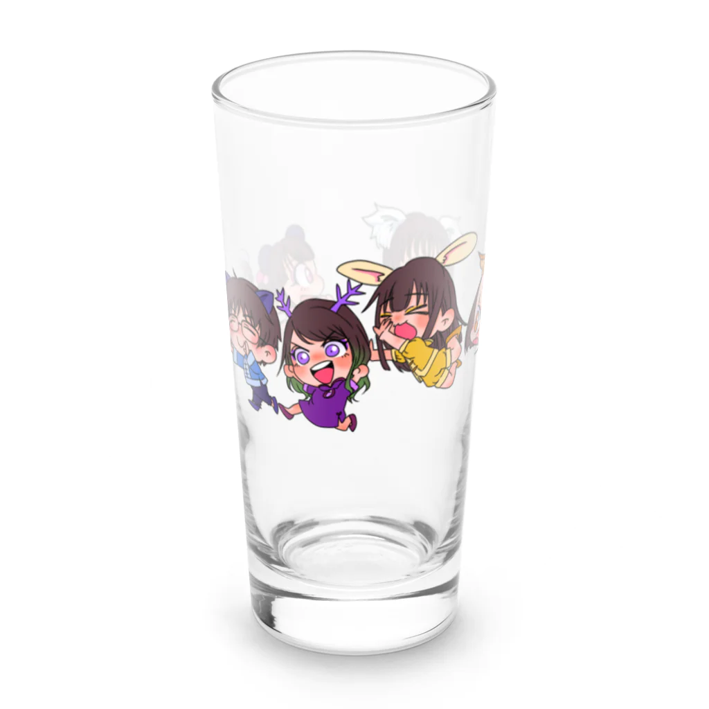 あにそんば〜べあきゃっとのべあきゃの仲間達ロンググラス Long Sized Water Glass :front